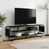 TV staliukas Televizoriaus stovas 180 x 36 x 45 cm Juodojo ąžuolo