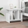 TV staliukas Televizoriaus stovas 2 pcs Balta 50 x 35 x 45 cm