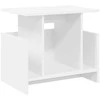 TV staliukas Televizoriaus stovas 2 pcs Balta 50 x 35 x 45 cm