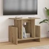 TV staliukas Televizoriaus stovas 2 pcs Amatininkų ąžuolas 50 x 35 x 45 cm