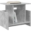 TV staliukas Televizoriaus stovas 2 pcs Betono pilka 50 x 35 x 45 cm