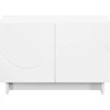 TV staliukas Televizoriaus stovas 60 x 34,5 x 40 cm Balta Apdirbta mediena