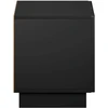 TV staliukas Televizoriaus stovas 60 x 34,5 x 40 cm Juoda Apdirbta mediena