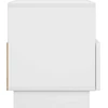 TV staliukas Televizoriaus stovas 60 x 34,5 x 40 cm Balta Apdirbta mediena