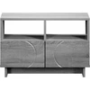 TV staliukas Televizoriaus stovas 60 x 34,5 x 40 cm Pilka Sonoma
