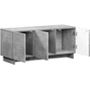 TV staliukas Televizoriaus stovas 90 x 34.5 x 40 cm Betono pilka