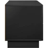 TV staliukas Televizoriaus stovas 90 x 34.5 x 40 cm Juoda Apdirbta mediena