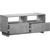 TV staliukas Televizoriaus stovas 90 x 34.5 x 40 cm Betono pilka