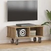 TV staliukas Televizoriaus stovas 68,5 x 35 x 35 cm Amatininkų ąžuolas