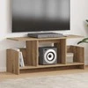 TV staliukas Televizoriaus stovas Amatininkų ąžuolas 102 x 35 x 45 cm
