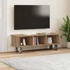 TV staliukas Televizoriaus stovas 100 x 35 x 35 cm Amatininkų ąžuolas