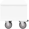 TV staliukas Televizoriaus stovas Balta 37 x 35 x 35 cm Apdirbta mediena