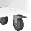 TV staliukas Televizoriaus stovas 100 x 35 x 35 cm Balta Apdirbta mediena