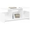 TV staliukas Televizoriaus stovas Balta 102 x 35 x 45 cm Apdirbta mediena