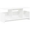 TV staliukas Televizoriaus stovas Balta 102 x 35 x 45 cm Apdirbta mediena