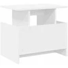 TV staliukas Televizoriaus stovas 50 x 35 x 45 cm Balta Apdirbta mediena