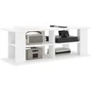 TV staliukas Televizoriaus stovas Balta 96 x 35 x 33,5 cm