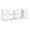 TV staliukas Televizoriaus stovas Balta 96 x 35 x 33,5 cm