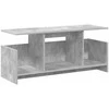 TV staliukas Televizoriaus stovas 102 x 35 x 45 cm Betono pilka