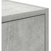 TV staliukas Televizoriaus spintelė Betono pilka 100 x 31 x 25,5 cm
