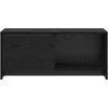 TV staliukas TV spintelių komplektas Juodas ąžuolas 90 x 35 x 40 cm