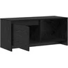 TV staliukas TV spintelių komplektas Juodas ąžuolas 90 x 35 x 40 cm