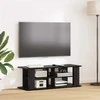 TV staliukas Televizoriaus stovas Juodas ąžuolas 96 x 35 x 33,5 cm