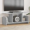 TV staliukas Televizoriaus stovas Pilkas Sonoma 102 x 35 x 45 cm