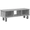 TV staliukas Televizoriaus stovas Pilkas Sonoma 100 x 35 x 35 cm