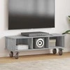 TV staliukas Televizoriaus stovas Pilkas Sonoma 100 x 35 x 35 cm