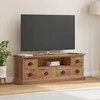 TV staliukas Televizoriaus stovas su stalčių Natūrali 110 x 30 x 40 cm