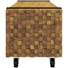 TV staliukas Televizoriaus stovas Ruda 110 x 30 x 30 cm Kieto teka medžio