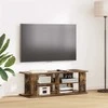 TV staliukas Televizoriaus stovas Rūkyta ąžuolas 96 x 35 x 33,5 cm