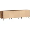 TV staliukas Televizoriaus spintelė Sena mediena 150 x 30 x 44,5 cm