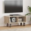TV staliukas Televizoriaus stovas Sonoma ąžuolas 68,5 x 35 x 35 cm
