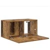 TV staliukas TV spintelių komplektas 3 pcs Ruda 60 x 30 x 30 cm