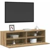 TV staliukas TV sieninė spintelė artisano ąžuolo 100 x 30 x 30 cm
