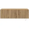 TV staliukas TV sieninė spintelė su LED Amatininkų ąžuolas 100 x 35 x 31 cm