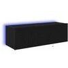 TV staliukas TV sieninė spintelė 2 pcs Juodas ąžuolas 100 x 35 x 31 cm