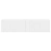 TV staliukas TV sieninė spintelė 2 pcs Balta 60 x 31 x 29,5 cm