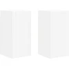 TV staliukas TV sieninė spintelė 2 pcs Balta 30 x 31 x 60 cm