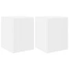 TV staliukas TV sieninė spintelė 2 pcs Balta 30 x 31 x 40 cm