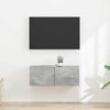 TV staliukas TV sieninė spintelė 2 pcs Betoninė 39 x 31 x 29,5 cm