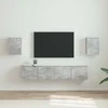 TV staliukas TV sieninė spintelė 2 pcs Betoninė 30 x 31 x 40 cm