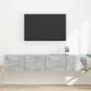 TV staliukas TV sieninė spintelė 2 pcs Betoninė 78,5 x 31 x 29,5 cm