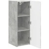TV staliukas TV sieninė spintelė 2 pcs Betoninė 30 x 31 x 80 cm