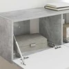 TV staliukas TV sieninė spintelė 2 pcs Betoninė 98 x 31 x 29,5 cm