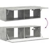 TV staliukas TV sieninė spintelė 2 pcs Betoninė 98 x 31 x 29,5 cm