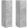 TV staliukas TV sieninė spintelė 2 pcs Betoninė 30 x 31 x 100 cm
