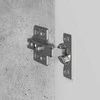 TV staliukas TV sieninė spintelė 2 pcs Betono pilka 59,5 x 31 x 40 cm